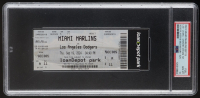 Shohei Ohtani Original 2024 Dodgers 1st 50/50 Player In MLB History Full Game Ticket (PSA 10) at PristineAuction.com
