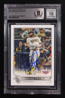 Fernando Tatis Jr. Signed 2022 Topps Opening Day #50 (BGS | Autograph Graded BGS 10) at PristineAuction.com