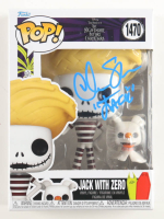 Chris Sarandon Signed "Nightmare Before Christmas" #1470 Jack with Zero Funko Pop! Vinyl Figure Inscribed "Jack" (PA) at PristineAuction.com