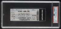 Shohei Ohtani Original 2024 Dodgers 1st 50/50 Player In MLB History Full Game Ticket (PSA 10) at PristineAuction.com