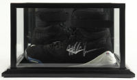 Mike Tyson Signed Set of (2) Everlast Michelin Professional Boxing Boots with Display Case (PSA & Tyson) at PristineAuction.com