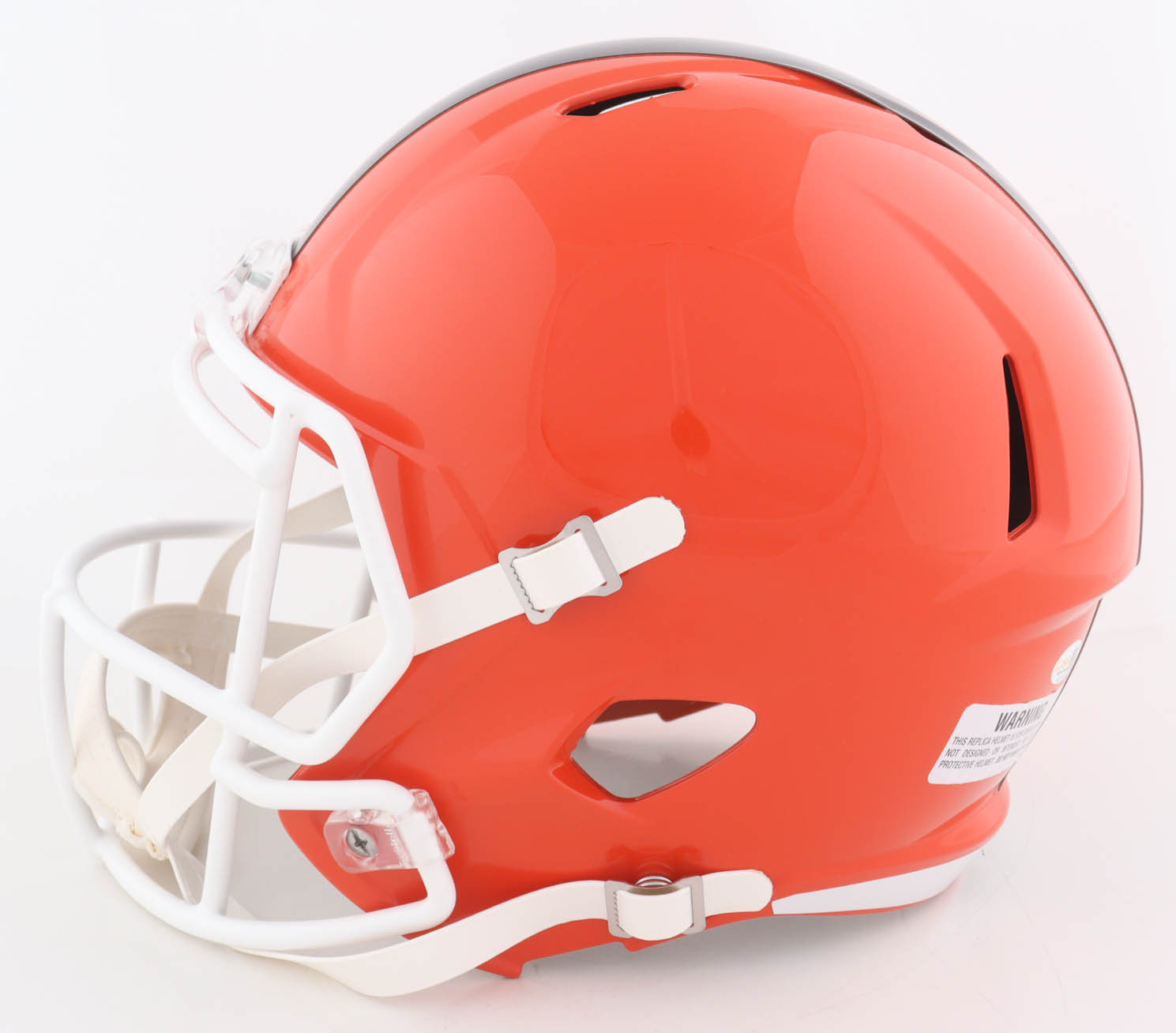 Harold Fannin Jr. Signed Browns Full-Size Speed Helmet Inscribed "Dawg Pound!" (JSA) at PristineAuction.com Harold Fannin Jr. Signed Browns Full-Size Speed Helmet Inscribed "Dawg Pound!" (JSA) at PristineAuction.com