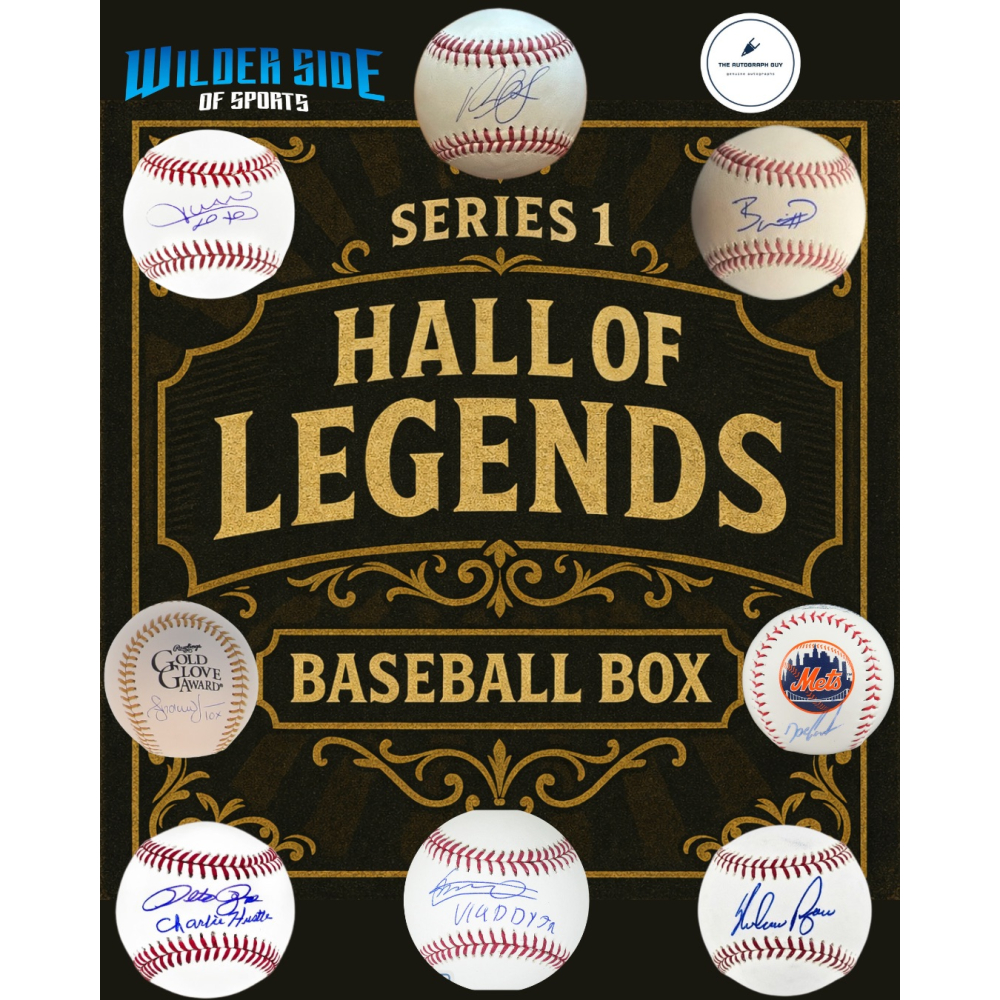 The Autograph Guy &times; Wilder Side of Sports: Hall of Legends Baseball Mystery Box &ndash; Series 1 at PristineAuction.com