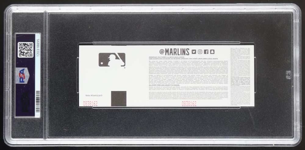 Shohei Ohtani Original 2024 Dodgers 1st 50/50 Player In MLB History Full Game Ticket (PSA 10) at PristineAuction.com Shohei Ohtani Original 2024 Dodgers 1st 50/50 Player In MLB History Full Game Ticket (PSA 10) at PristineAuction.com