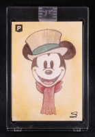 Dickens Mickey | Disney | Original Art Sketch Card by Scott Cook (Original Art) at PristineAuction.com