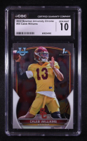 Caleb Williams 2022 Bowman Chrome University #50 (CGC 10) at PristineAuction.com