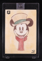 Dickens Mickey | Disney | Original Art Sketch Card by Scott Cook (Original Art) at PristineAuction.com