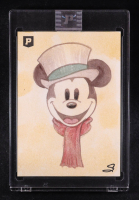 Dickens Mickey | Disney | Original Art Sketch Card by Scott Cook (Original Art) at PristineAuction.com
