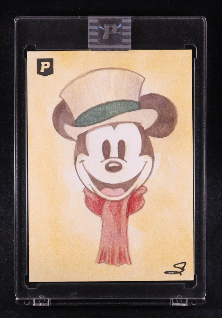 Dickens Mickey | Disney | Original Art Sketch Card by Scott Cook (Original Art) at PristineAuction.com Dickens Mickey | Disney | Original Art Sketch Card by Scott Cook (Original Art) at PristineAuction.com