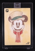 Dickens Mickey | Disney | Original Art Sketch Card by Scott Cook (Original Art) at PristineAuction.com