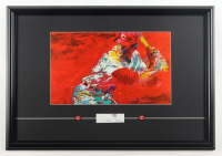 Pete Rose Signed Reds Custom Framed Cut Display (PSA) at PristineAuction.com