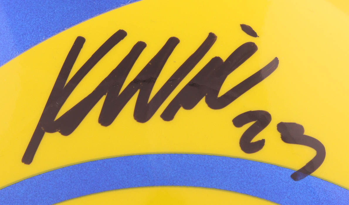 Kyren Williams Signed Rams Full-Size Flash Alternate Speed Helmet (Beckett) at PristineAuction.com Kyren Williams Signed Rams Full-Size Flash Alternate Speed Helmet (Beckett) at PristineAuction.com