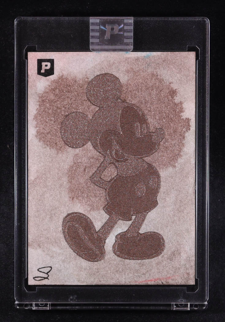 Oil Pan Mickey | Disney | Original Art Sketch Card by Scott Cook (8/10 Original Art) at PristineAuction.com Oil Pan Mickey | Disney | Original Art Sketch Card by Scott Cook (8/10 Original Art) at PristineAuction.com