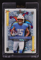 Ladd McConkey 2024 Wild Card 5 Card Draw Stacked Deck Joker White Pulsar #SDPJ-LMN #1/1 RC at PristineAuction.com