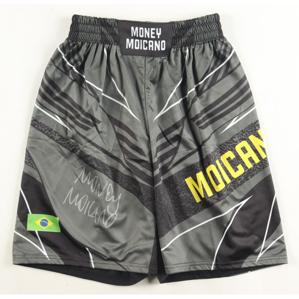 Renato Moicano Signed "Money Moicano" Custom Fight Shorts (Beckett) at PristineAuction.com