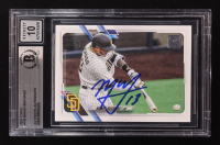 Manny Machado Signed 2021 Topps Series One #192 (BGS | Autograph Graded BGS 10) at PristineAuction.com