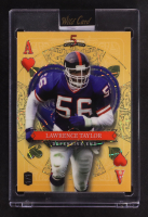 Lawrence Taylor 2024 Wild Card 5 Card Draw Stacked Deck Ace Of Hearts Gold Lazer #SDPH-LTN #1/1 at PristineAuction.com