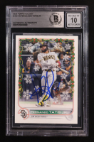 Fernando Tatis Jr. Signed 2022 Topps Holiday #HW-179 (BGS | Autograph Graded BGS 10) at PristineAuction.com