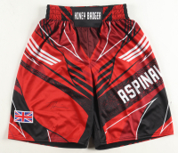 Tom Aspinall Signed "Honey Badger" Custom Fight Shorts (Beckett) at PristineAuction.com