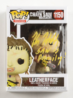 Kane Hodder Signed "The Texas Chainsaw Massacre" #1150 Leatherface Funko Pop! Vinyl Figure Inscribed "Saw is Family!" (JSA) at PristineAuction.com
