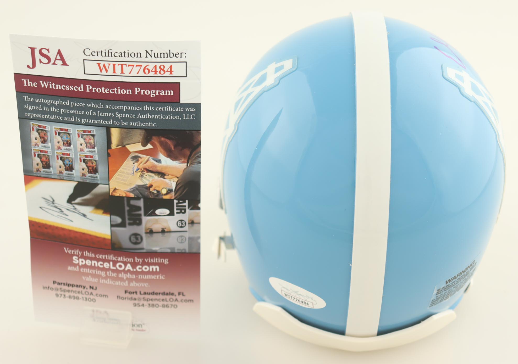 Earl Campbell Signed Houston Oilers Mini Helmet Inscribed "HOF 91" (JSA) at PristineAuction.com Earl Campbell Signed Houston Oilers Mini Helmet Inscribed "HOF 91" (JSA) at PristineAuction.com