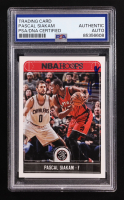 Pascal Siakam Signed 2017-18 Panini NBA Hoops #180 (PSA) at PristineAuction.com