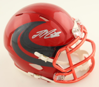 Joe Mixon Signed Custom Texans Speed Mini Helmet (JSA) at PristineAuction.com