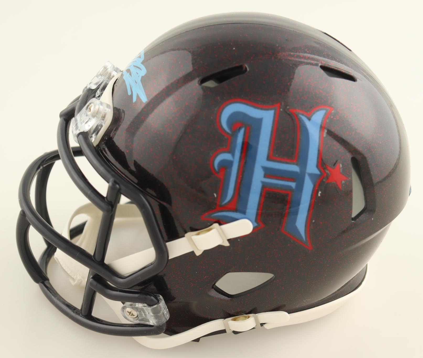 Joe Mixon Signed Texans Alternate Speed Mini Helmet (JSA) at PristineAuction.com Joe Mixon Signed Texans Alternate Speed Mini Helmet (JSA) at PristineAuction.com