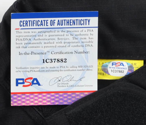 Robert O’Neill Signed Navy SEAL Night-Raid Tactical Jacket Inscribed “The Operator” (PSA) at PristineAuction.com Robert O’Neill Signed Navy SEAL Night-Raid Tactical Jacket Inscribed “The Operator” (PSA) at PristineAuction.com