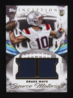 Drake Maye 2024 Topps Inception Source Materials #SMDM #092/150 RC at PristineAuction.com