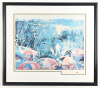 Leroy Neiman Signed "1973 Arnold Palmer at Augusta National" Custom Framed Leroy Neiman Art Lithograph Display (PSA) at PristineAuction.com