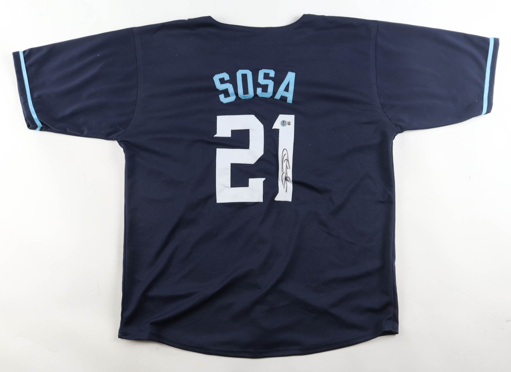 Sammy Sosa Signed Jersey (Beckett) at PristineAuction.com Sammy Sosa Signed Jersey (Beckett) at PristineAuction.com