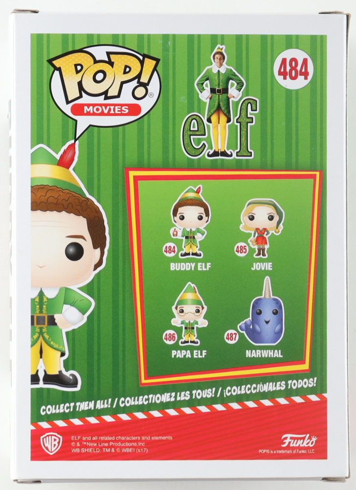 Will Ferrell Signed "Elf" #484 Buddy Elf Funko Pop! Vinyl Figure (Beckett) at PristineAuction.com Will Ferrell Signed "Elf" #484 Buddy Elf Funko Pop! Vinyl Figure (Beckett) at PristineAuction.com