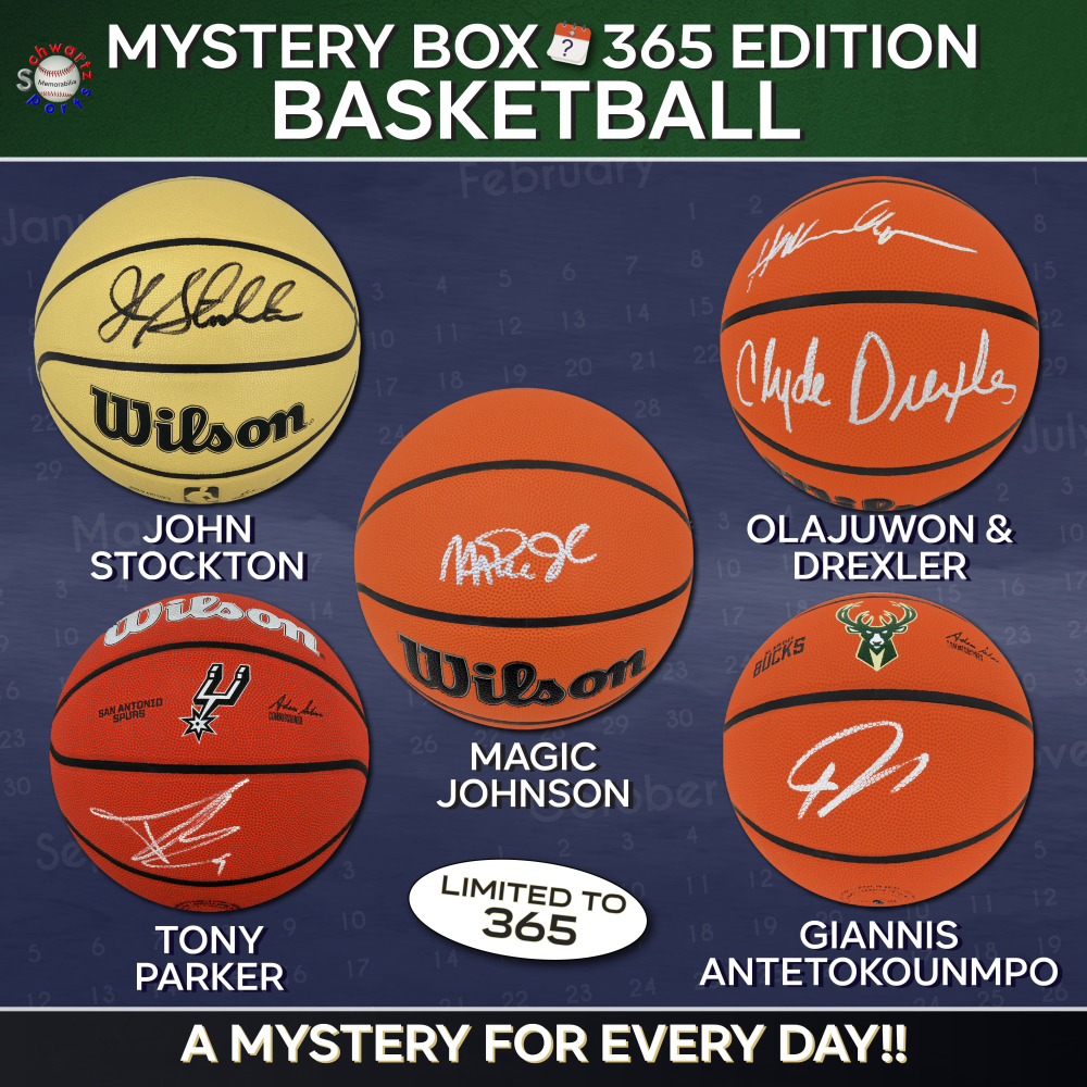 THE 365 BOX &ndash; Basketball Signed Mystery Box - Series 1 - (Limited to 365) - Schwartz Sports at PristineAuction.com