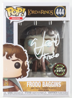 Elijah Wood Signed "The Lord of the Rings" #444 Frodo Baggins Funko Pop! Vinyl Figure Inscribed "Frodo" (PSA) at PristineAuction.com