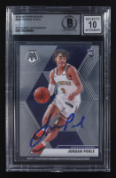 Jordan Poole Signed 2019-20 Panini Mosaic #229 RC (BGS | Autograph Graded BGS 10) at PristineAuction.com