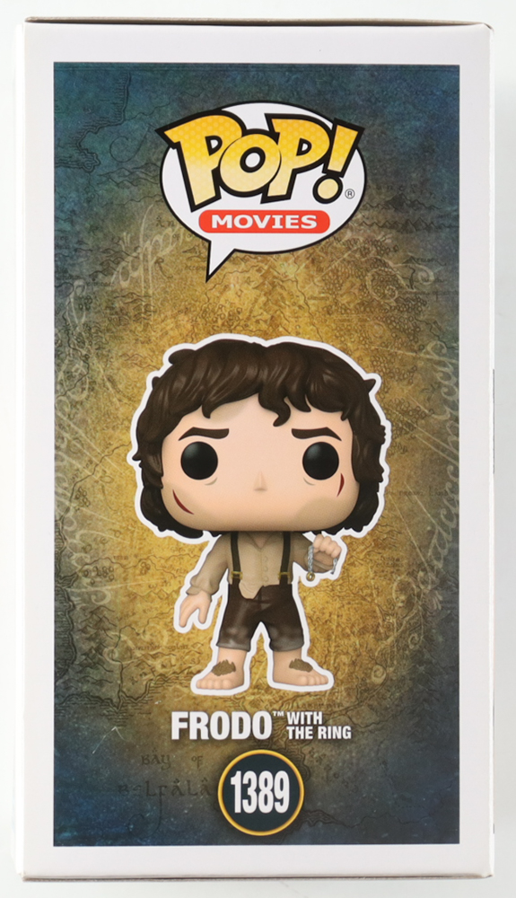 Elijah Wood Signed LE "The Lord of the Rings" #1389 Frodo with The Ring Funko Pop! Vinyl Figure (Beckett) at PristineAuction.com Elijah Wood Signed LE "The Lord of the Rings" #1389 Frodo with The Ring Funko Pop! Vinyl Figure (Beckett) at PristineAuction.com