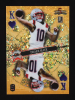 Drake Maye 2024 Wild Card 5 Card Draw Stacked Deck #SDPH-DMN #1/1 RC at PristineAuction.com