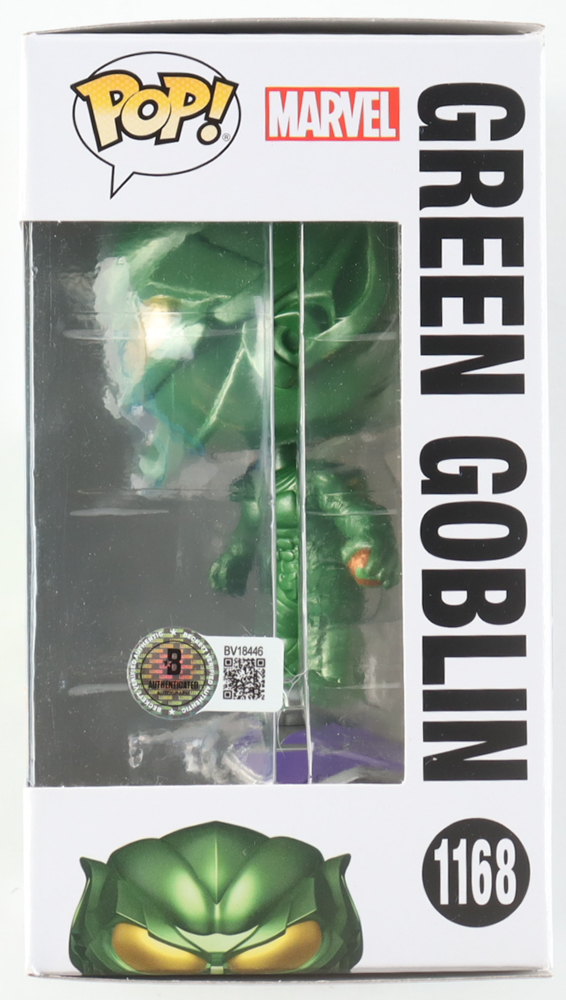 Willem Dafoe Signed "Spider-Man: No Way Home" #1168 Green Goblin Bobble-Head Funko Pop! Vinyl Figure (Beckett) at PristineAuction.com Willem Dafoe Signed "Spider-Man: No Way Home" #1168 Green Goblin Bobble-Head Funko Pop! Vinyl Figure (Beckett) at PristineAuction.com