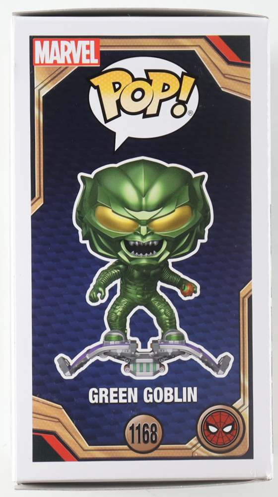 Willem Dafoe Signed "Spider-Man: No Way Home" #1168 Green Goblin Bobble-Head Funko Pop! Vinyl Figure (Beckett) at PristineAuction.com Willem Dafoe Signed "Spider-Man: No Way Home" #1168 Green Goblin Bobble-Head Funko Pop! Vinyl Figure (Beckett) at PristineAuction.com