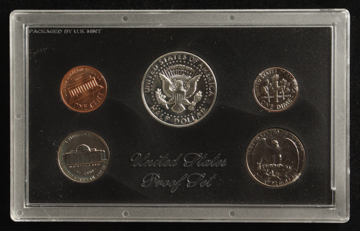 1968-S United States Mint Proof Set with (5) Coins at PristineAuction.com 1968-S United States Mint Proof Set with (5) Coins at PristineAuction.com