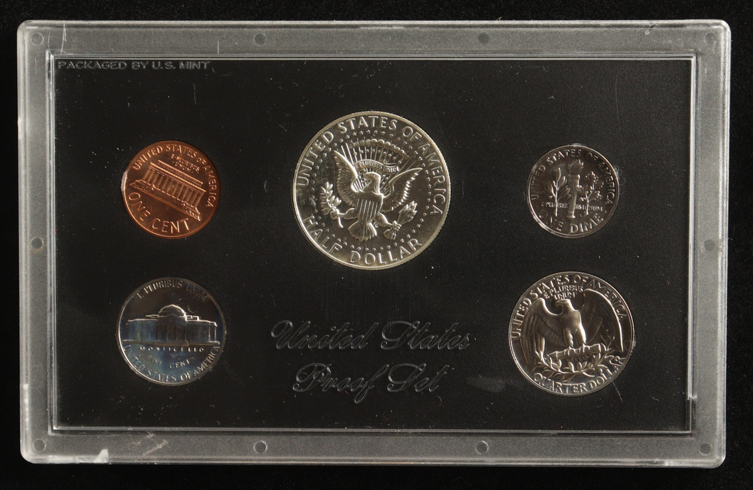 1970-S United States Mint Proof Set with (5) Coins at PristineAuction.com 1970-S United States Mint Proof Set with (5) Coins at PristineAuction.com