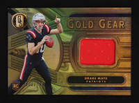 Drake Maye 2024 Panini Gold Standard Gold Gear #4 #009/299 RC at PristineAuction.com