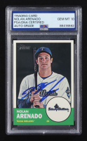 Nolan Arenado Signed 2012 Topps Heritage #20 RC (PSA | Autograph Graded PSA 10) at PristineAuction.com