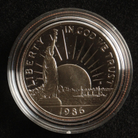 1986 100th Anniversary Half Dollar Statue of Liberty Liberty Proof Coin at PristineAuction.com