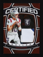 Drake Maye 2024 Totally Certified Certified Baller Jerseys Mirror Red #5 #73/99 RC at PristineAuction.com