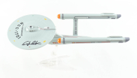 William Shatner Signed 2022 Playmates Toys Classic Star Trek "U.S.S. Enterprise NCC-1701" Electronic Starship (JSA) at PristineAuction.com
