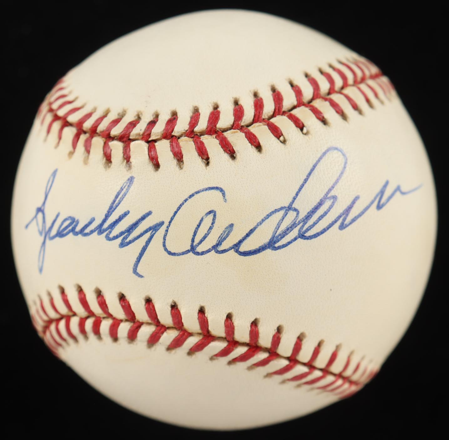 Sparky Anderson Signed OAL Baseball with Display Case (JSA) at PristineAuction.com Sparky Anderson Signed OAL Baseball with Display Case (JSA) at PristineAuction.com