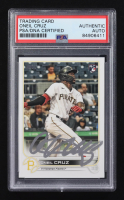 Oneil Cruz Signed 2022 Topps Series Two #537 RC (PSA) at PristineAuction.com