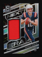 Drake Maye 2024 Panini Spectra Next Era Materials Hyper #7 #35/75 RC at PristineAuction.com